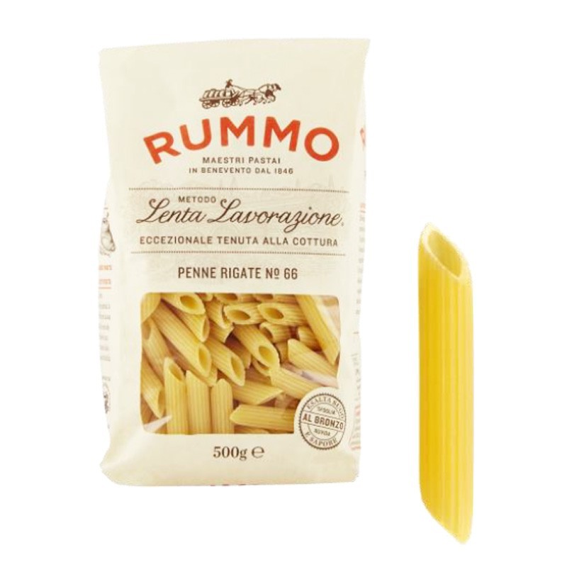 Pasta RUMMO Penne Rigate n° 66 - 16 Confezioni da 500gr - Pasta Rummo