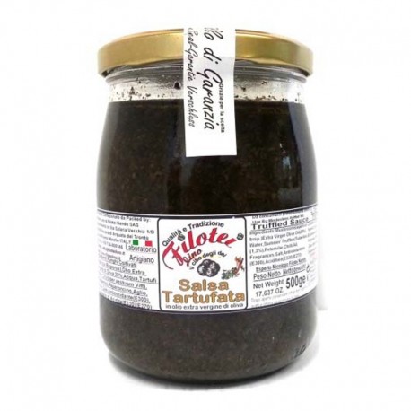 Filotei Salsa Tartufata Olio Extravergine di Oliva 500gr