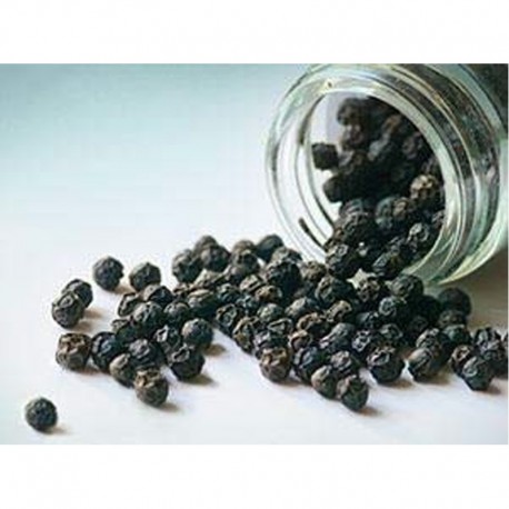Black Pepper in Grains - Jar of 40gr