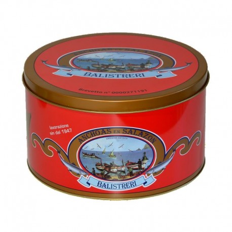Filetes de Anchova Salgados Don Battista Espanha - Embalagem de 5 Kg