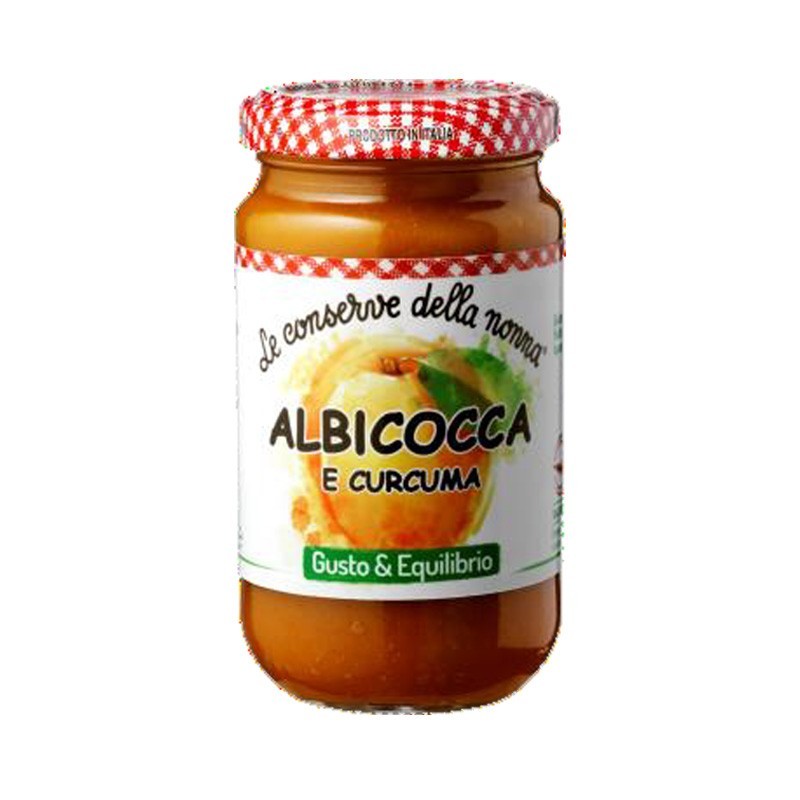 Le Conserve Della Nonna Compote de Fruits Abricot et Curcuma Pot