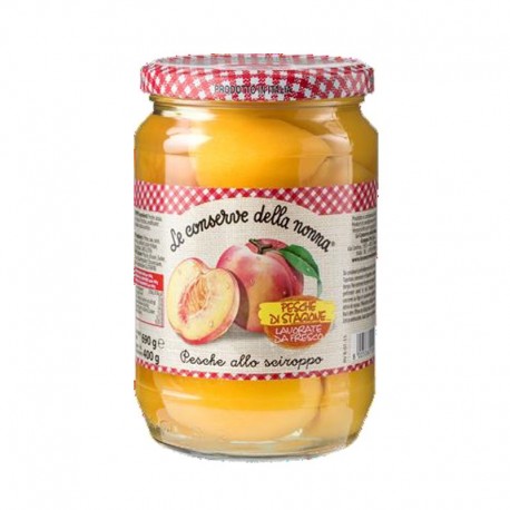 Peaches in Syrup - 690gr Jar - Le...