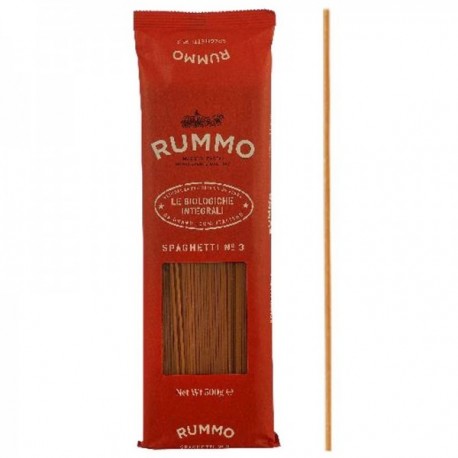RUMMO Esparguete Bio Integrali n 3 - 24 embalagens de 500gr - Massa Rummo