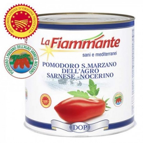 La Fiammante Peeled San Marzano -...