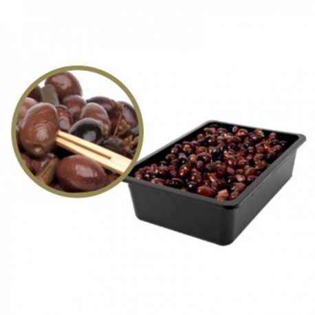 Black Olives Seasoned Marchigiana -...