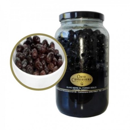Olives noires au four - Pot de 2,3 kg