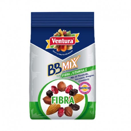 Pocket Fibra - Mix of Plums Almonds Hazelnuts Cranberry - Pack of 150gr