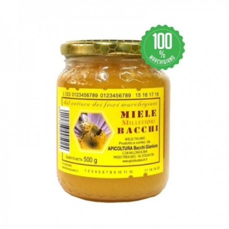 Honey Apicoltura Bacchi Millefiori -...