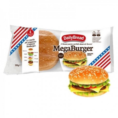 Megaburger com Sesame DailyBread - 4...