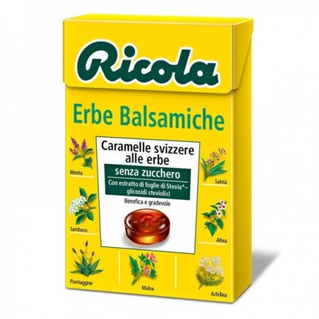 Ricola Hierbas Balsámicas - Expositor de 20 estuches - y