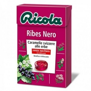 Caramelle Ricola Ribes Nero 50 gr