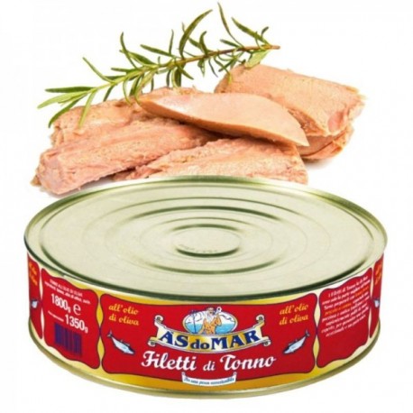 Tuna Fillet As Do Mar - Tin of 1.8kg