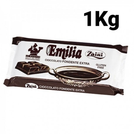 Extra dunkle Schokolade - 1kg Block