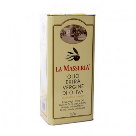 Olio Extra Vergine di Oliva La Masseria - Latta da 5 lt