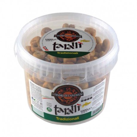 Taralli Cè Taràdd Traditionnel Apulia 1Kg