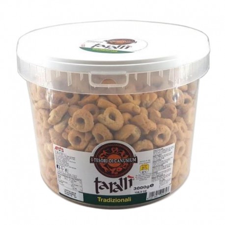 Taralli Cè Taràdd Traditionelles Apulia 3Kg