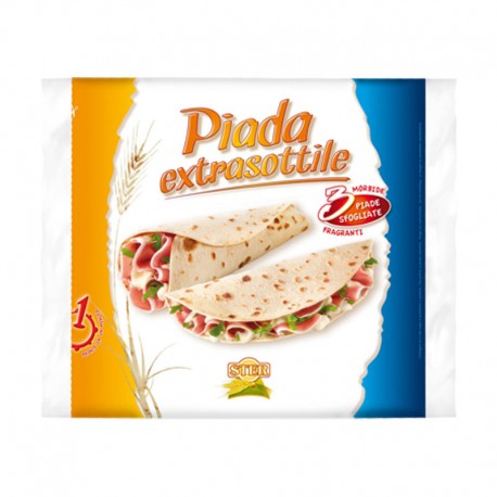 Piadina Sfogliata Extra Sottile Ster - Busta da 3 Piade 330gr