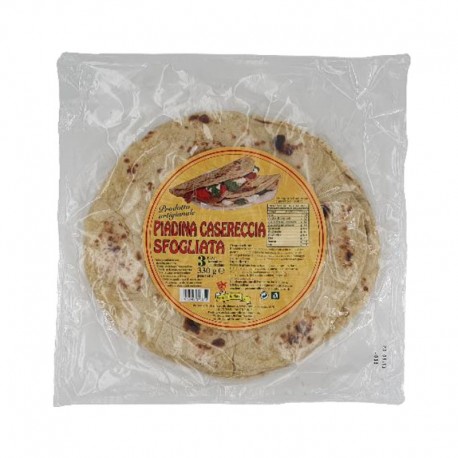 Hausgemachte gepuffte Piadina - 330gr