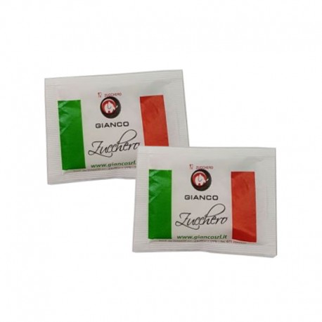 Gianco Granulated Sugar - 2500 Sachets of 4gr