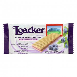 Wafer Classic Blueberry and Loacker Yogurt 45g