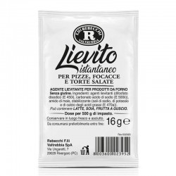 Rebecchi Instant-Hefe für Pizzas, Focaccias und herzhafte Pasteten - 16gr