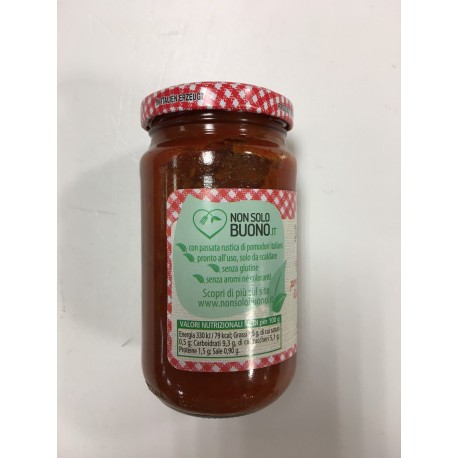 Le Conserve Della Nonna - Salsa Puttanesca - Tarro 190gr - Salsas y Especias