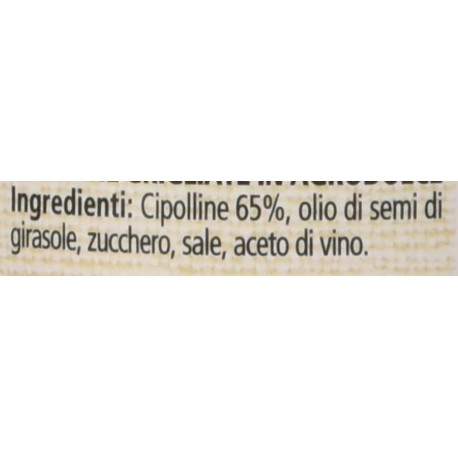 Le Conserve Della Nonna - Oignons Borettane Grillés - Pot 270gr - Sauces et Épices