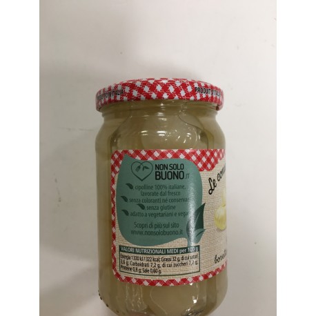 Le Conserve Della Nonna - Cebollas Borettane Agridulces - Tarro 270gr - Salsas y Especias