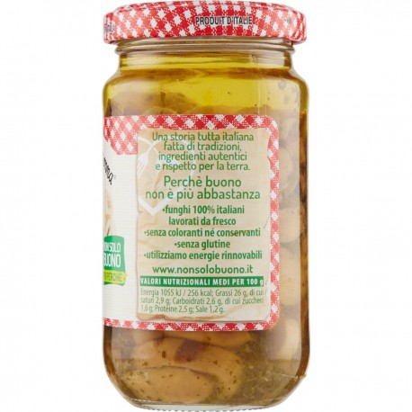 Le Conserve Della Nonna - Champiñones Trifolati Champiñones - Tarro 190gr - Salsas y Especias