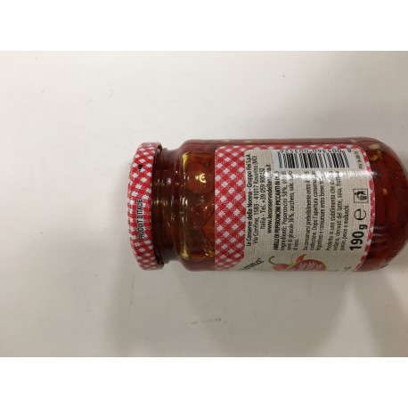Le Conserve Della Nonna - Anillos Pepic Peperoncini - Tarro 190gr - Salsas y Especias