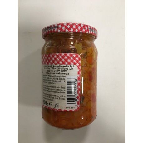 Le Conserve Della Nonna - Salsa campesina fina - Tarro 280gr - Salsas y especias