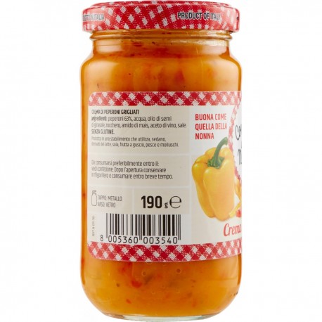 Le Conserve Della Nonna - Creme de Pimenta - Frasco 190gr - Molhos e Especiarias