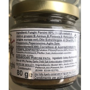 Filotei Crema ai Funghi Porcini con Olio Extravergine di Oliva