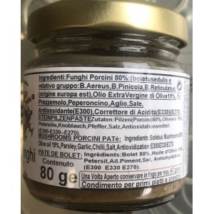 Filotei Porcini Mushroom Cream with Extra Virgin Olive Oil
