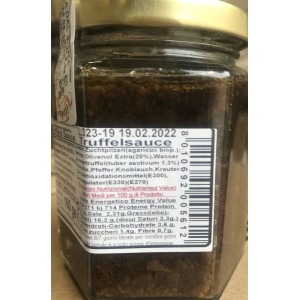 Filotei Truffle Sauce Extra Virgin Olive Oil 160gr