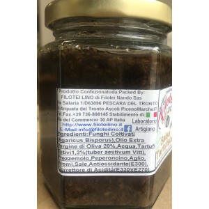 Filotei Sauce Truffe Huile d'Olive Extra Vierge 160gr