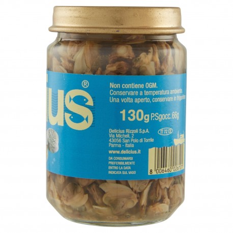 Muscheln in Natural Delicius - Glas 130gr - Thunfisch, Sardellen und Sardinen