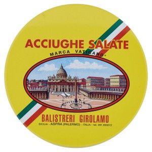 Filetes de Anchoa Salados Marca Vaticano Mar Mediterráneo - Paquete 1 Kg