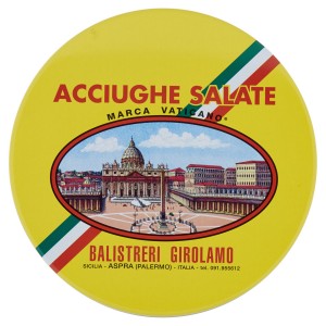 Filets d'Anchois Salés Marque Vatican Mer Méditerranée - Pack 1 Kg