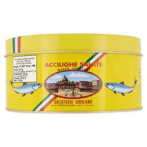 Filets d'Anchois Salés Marque Vatican Mer Méditerranée - Pack 1 Kg