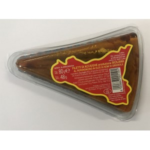 Anchovy Fillets in Sunflower Seed Oil 3 Assorted Flavors - 30 packs of 80gr