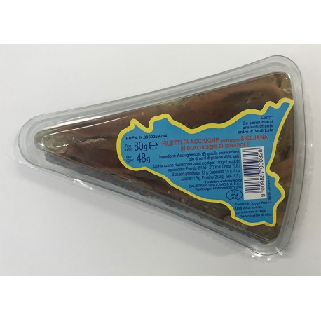 Filetes de Anchoa en Aceite de Girasol 3 Sabores Surtidos - 30 paquetes de 80gr