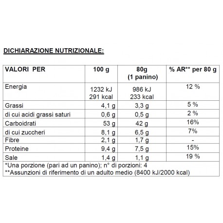 New Yorker Hot Dog Extra Long Format DailyBread - 7 Bags of 4 Sandwiches 320gr - Packaged Bread