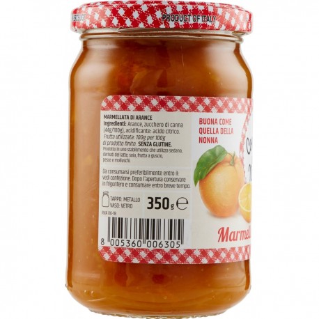 Le Conserve Della Nonna - Marmelada de Laranja - Jarra 350gr - Molhos e Especiarias