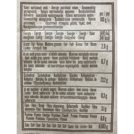 RUMMO Penne Rigate Sin Gluten n 66 - Pack de 400gr - Pasta Rummo