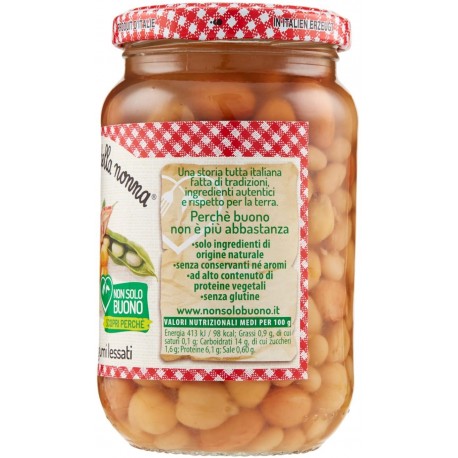 Le Conserve Della Nonna - Harmony of Boiled Legumes - 370gr Jar - Sauces and Spices