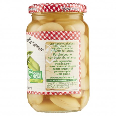 Le Conserve Della Nonna - Haricots Corona - Pot 360gr - Sauces et Épices