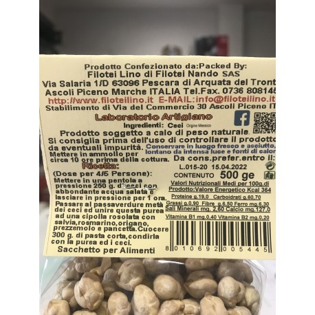 Ceci Filotei - Confezione da 500gr