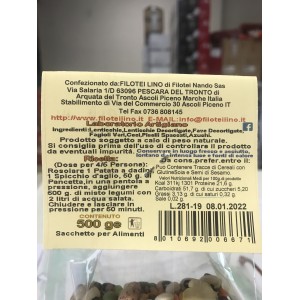 Filotei Hülsenfrüchte Minestrone - Packung mit 500gr