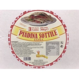 Dünne Piadina - 300gr